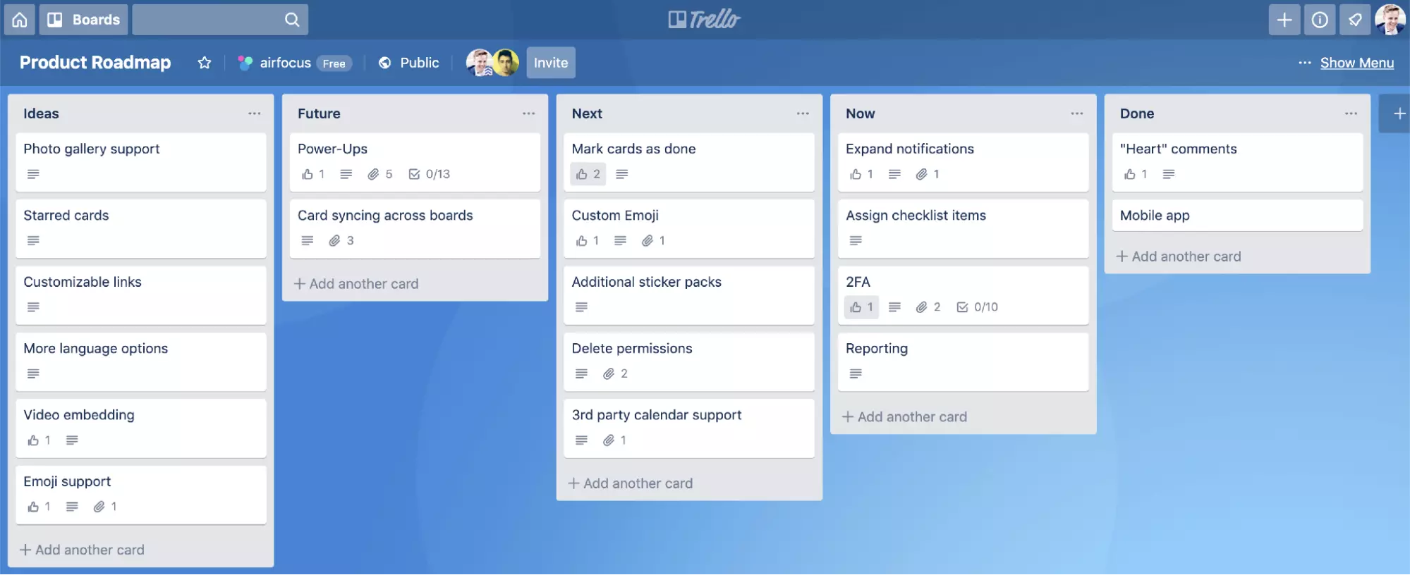 How to create Trello template boards and cards
