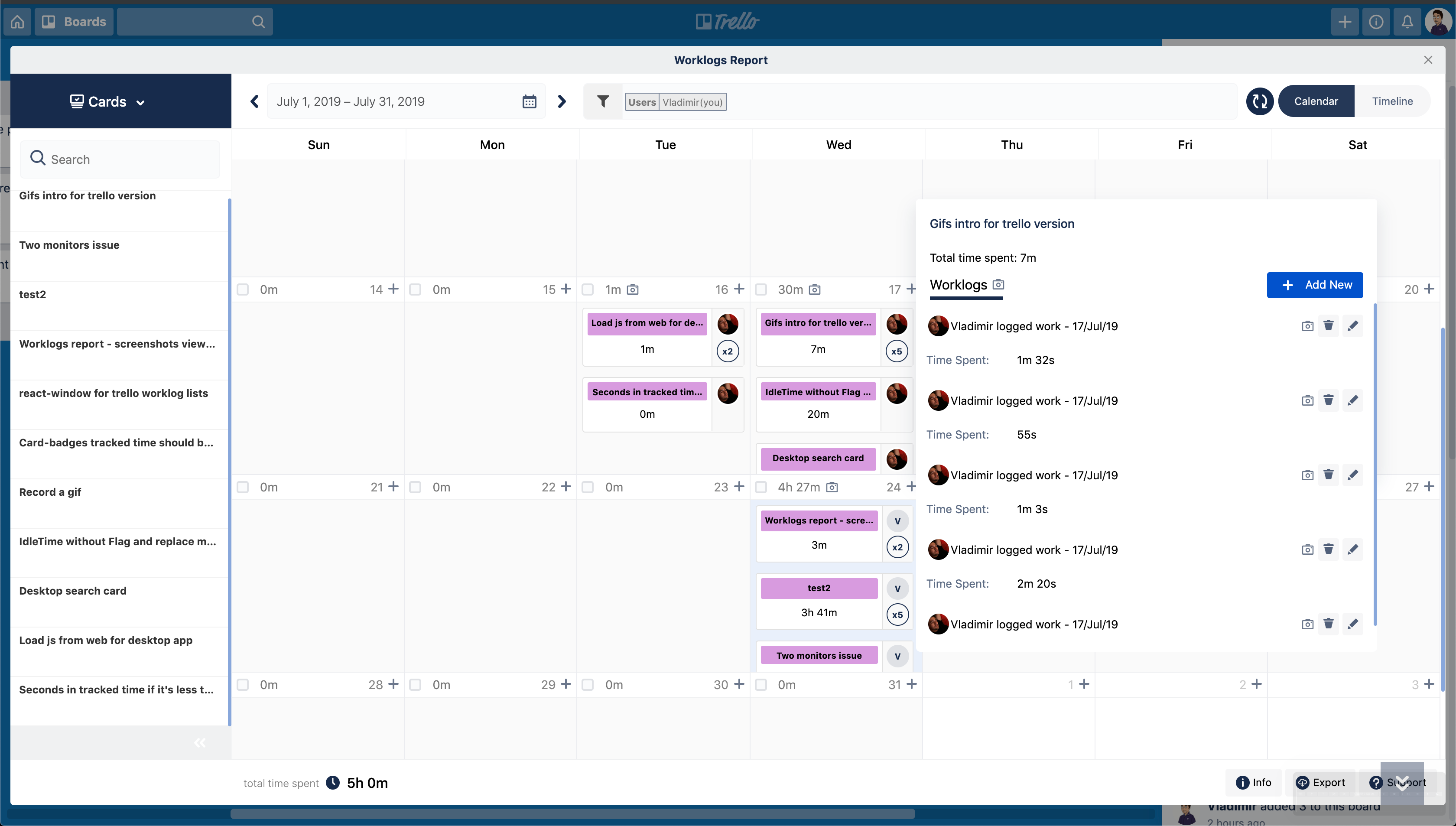 Matrix for Trello Power-Up