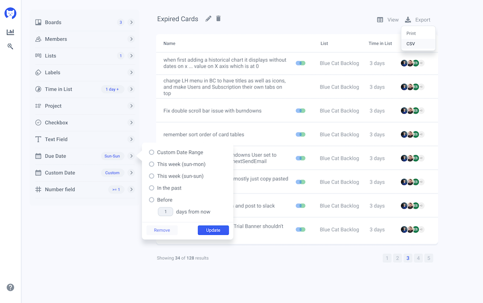 Generate in-depth custom reports